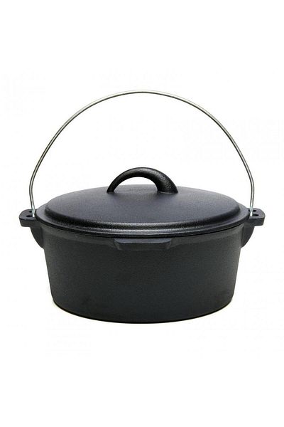 Heinner PURE CAST IRON KETTLE + LID, 25 x 10 CM, 3.5 L