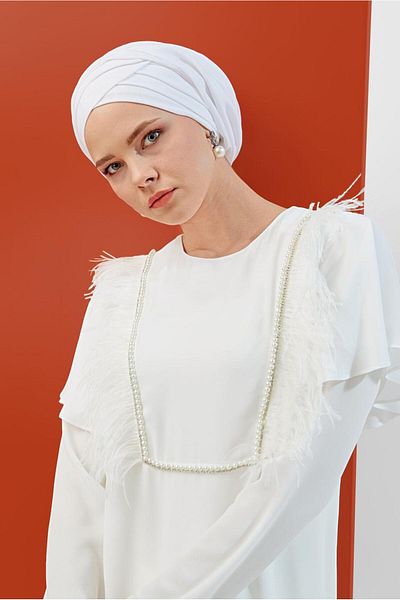 Alvina ΤΟΥΝΙΚ ΜΕ ΛΕΠΤΟΜΕΡΗ ΦΟΥΝΤΟΥΡΑ ΚΑΙ ΠΕΡΛΑ 40536
