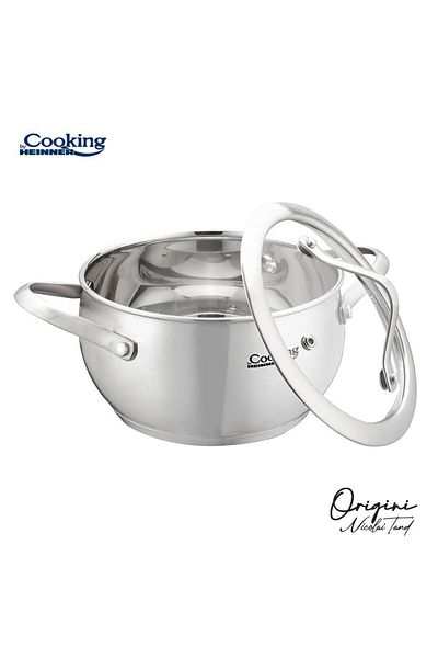 Heinner STAINLESS STEEL PAN 16 X 9 CM, 1.8 L, NICOLAI TAND