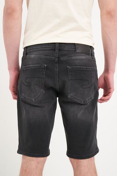 Lee Cooper Bermuda barbat din denim de culoare inchisa