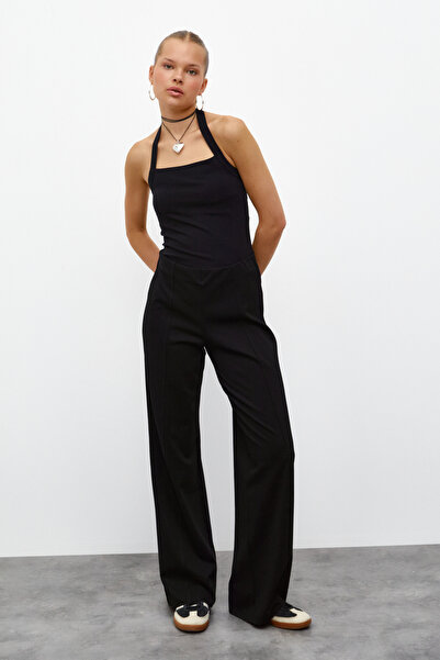urban focus Elastic Front Stitched Trousers