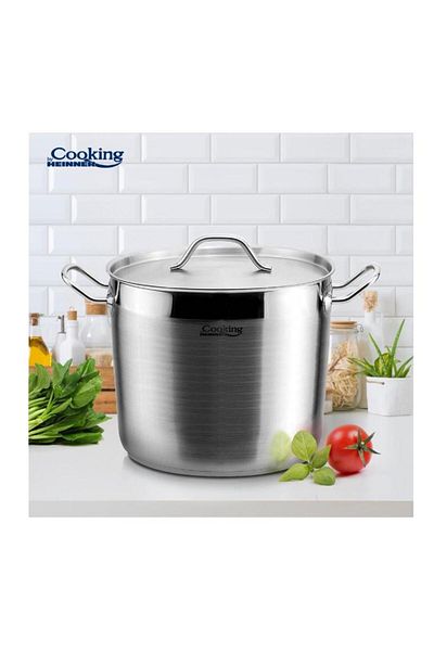 Heinner Heinner Maestro HR-RW-050 pot with lid, 20 x 16 cm, 5 L (Stainless steel)