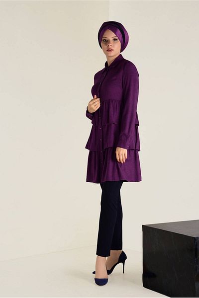 Alvina Layered Tunic 4632 - Flounce Design