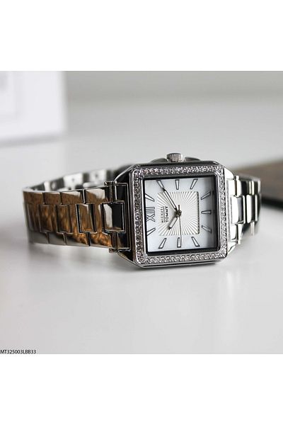 MICHAEL TOMMY Mt 325003 Lbb33 Women's Wristwatch with Steel Cord