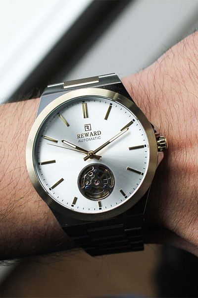 Reward Rwa 146349   Automatic Men's Wrist Watch with Steel Cord