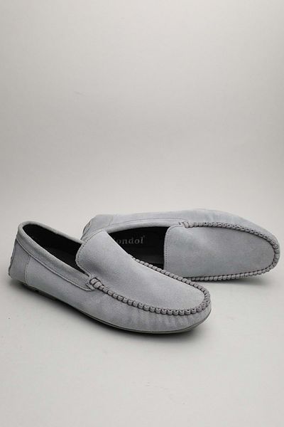 Gondol Loafer clasic pentru bărbați din piele naturală Ice Blue 41 ttx.60147