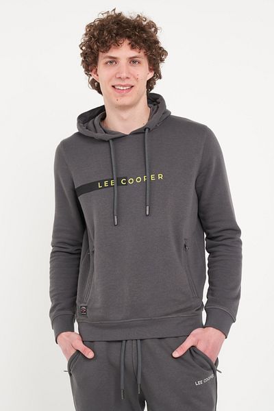 Lee Cooper Men's hoodie with logo print