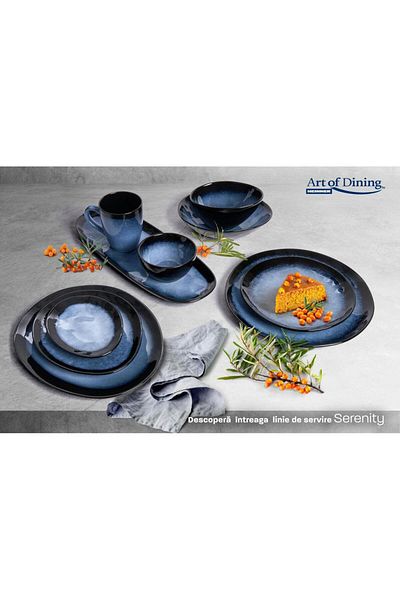 Heinner Oval ceramic bowl Heinner HR-LH-BO20, Serenity, 20 cm