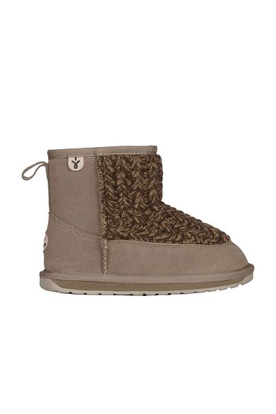 EMU Australia Mauboy Knit Unisex Kids Beige Boots Unisex Kids Boots K13106