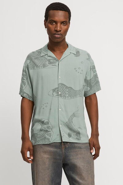 Jack & Jones jack jones Ανδρικό Πουκάμισο 12268465 Πράσινο