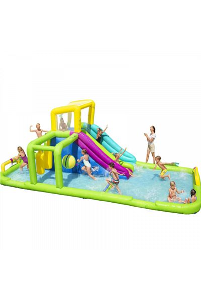 BESTWAY Water Slide with Pool Challenge 7.10 3.10 2.65m for 12 Players