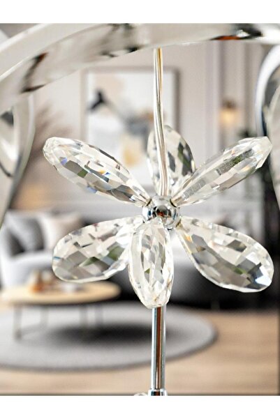 LUCKY HOME Clasy Model Krom Kaplama 3 Renk  Modern Led Sarkıt Avize