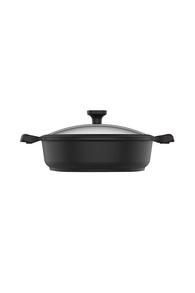 Taurus Taurus KCK3028LOW Great Moments Premium Saucepan with Lid, 28cm, Cast Aluminum