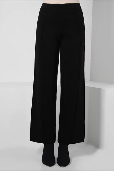 Alvina Pantaloni din tricotaj cu talie elastică 70607