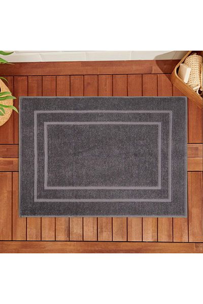 Evidea Soft Premium Foot Towel - Anthracite - 50X70 cm