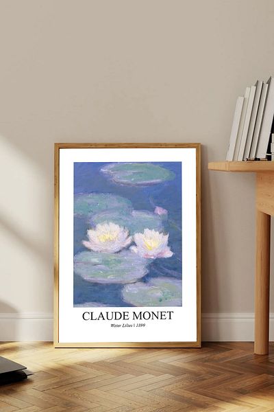 Dekorsiahome Еднокомпонентна картина в дървена рамка Claudemonettk0017