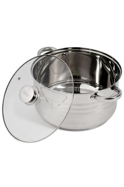 Heinner Pot with lid Heinner HR-HJ-09, 28 x 15.5 cm, 9 L (Stainless steel)