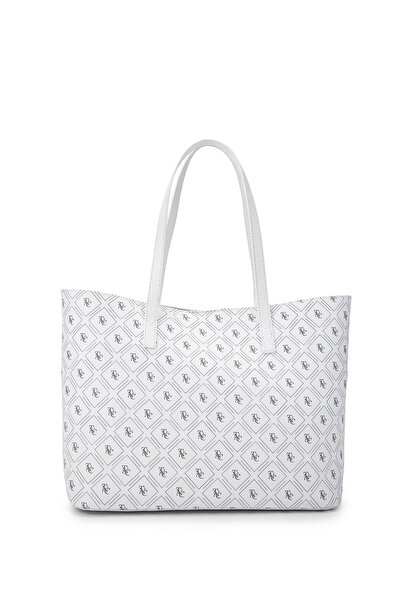 Tamer Tanca Women's Vegan White Shoulder Bag