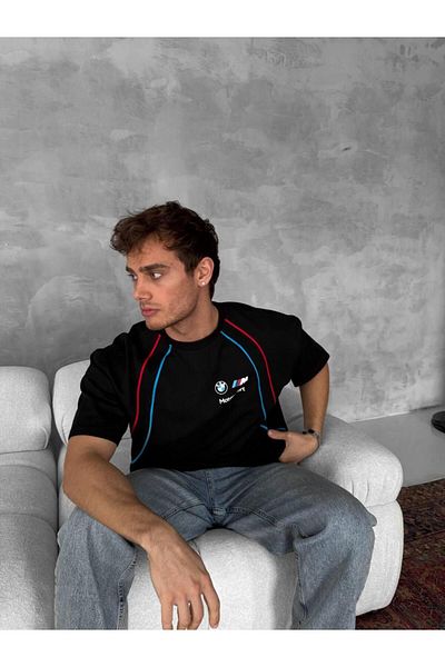 KUN SPORTSWEAR Tricou oversize unisex Motosport Bias