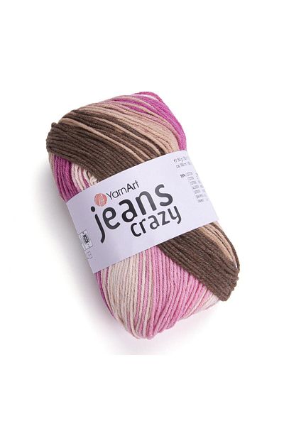Yarnart Jeans Crazy - Ebruli - 8219 - 4 Pcs