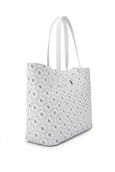 Tamer Tanca Women's Vegan White Shoulder Bag