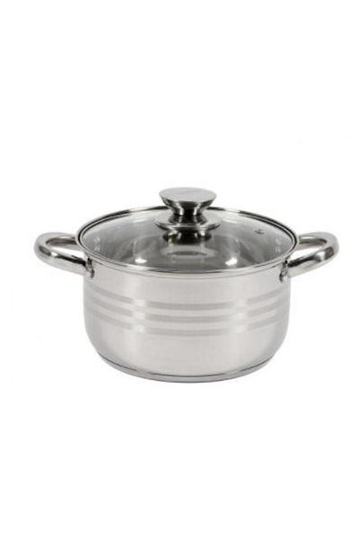 Heinner STAINLESS STEEL POT + LID, 20 x 11.5 CM, 3.5 L, MYRA
