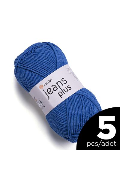 Yarnart ΣΚΟΝΙ ΠΛΕΚΤΟΣ JEANS PLUS - 17 Τεμάχια
