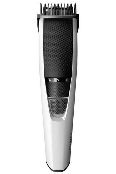 Philips Philips Beard Trimmer BT3206/14, Stainless Steel Blades, 0.5-10 mm (White/Black)