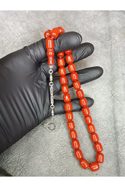 Mos Tespih Mărgele de rugăciune de top Marigold Crimp Amber