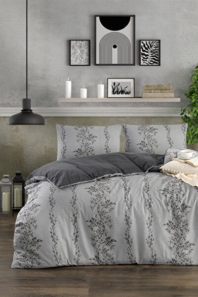 HOUME طقم غطاء لحاف مزدوج بدون ملاءات-SARMAŞIK