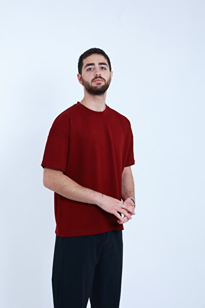 TKT Футболка з модальної тканини унісекс оверсайз з текстурованою гладкою поверхнею