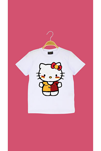freyja design tarfatar hello kitty kısa kollu çocuk tişört