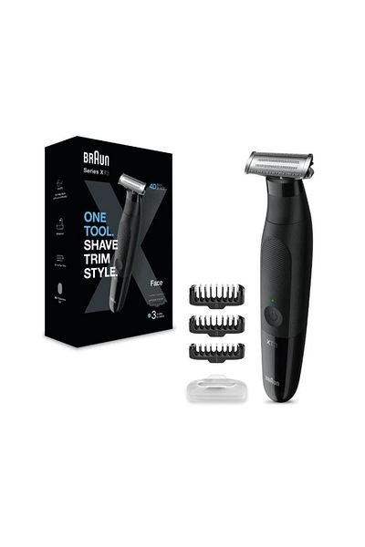 Braun BRAUN Series X XT3100 hybrid shaver and beard trimmer, Wet&Dry, 50 min battery life