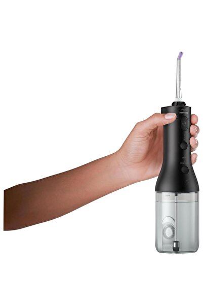 Philips Dus bucal portabil Philips Sonicare Power Flosser 3000 HX3826/33, 2 moduri de curatare