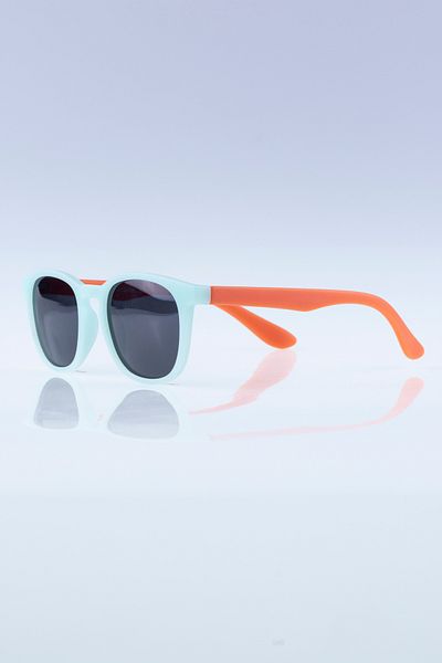 By Donetto Light Turquoise-Orange 5-13 Years-100% Uv Protection Polarized Children's Sunglasses