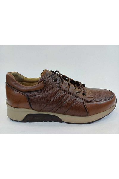 Fosco Haki̇Ki̇ Deri̇ Sports Shoes