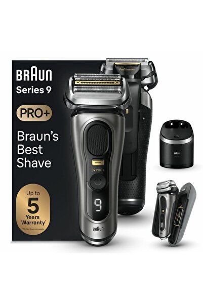 Braun Aparat de ras electric Braun Series 9 Pro+ 9575cc, Wet&Dry, Autonomie 6...