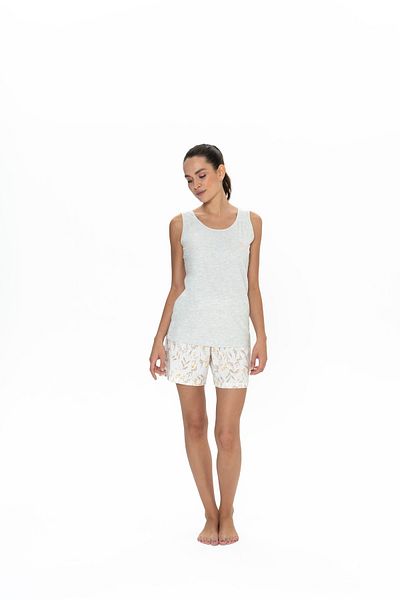 U.S. Polo Assn. U.S. Polo Assn. Women's Strappy Shorts Pajama Set - Bnnto20T06G4T