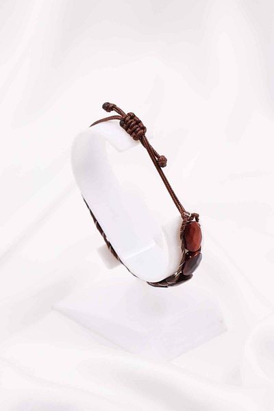 SAURACHI Red Tiger Eye Stone, Natural Stone Rolex Bracelet Elevator Clasp Adjuster