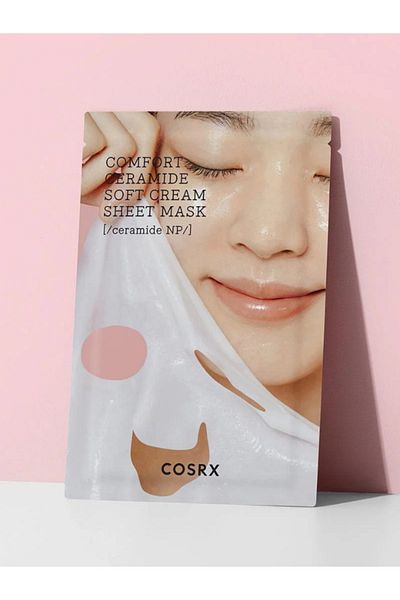 Cosrx Balancium Ceramide Sheet Mask Vegan Cream Mask for Skin Barrier & Balance, 21ml