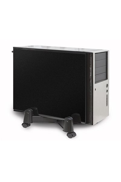 sharpdo Computer Case Stand, Mobile CPU Holder with 4 Caster Wheels Fits for Most Computer Tower Case