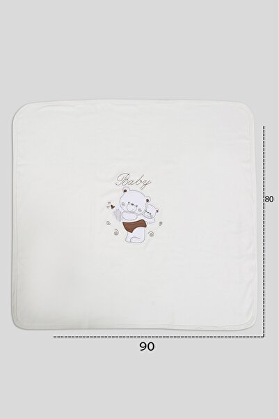 Kindo Baby Baby Blanket 100% Cotton Baby Bottle 2-Pack Teddy Bear Combed Cott...