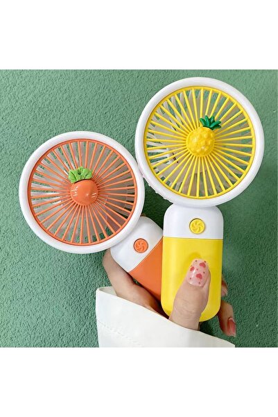 REVOPRO Şarjlı Mini El Fanı ve Masa Fanı Soğutucu Pervane Taşınabilir Şarj Edilebilir Pratik Vantilatör Mini