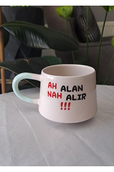 Gonulella Ah Alan Nah Alır Special Design Mug / Mottolu Cup / Nah Mug / Gift ...