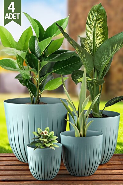 Nandy Home 4'Lü Line Model Saksı Seti