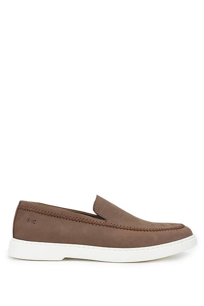Tamer Tanca Men's Genuine Leather Loafer Shoes