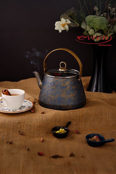 Evren GOLD STONE BUCKET KETTLE - 2 LT