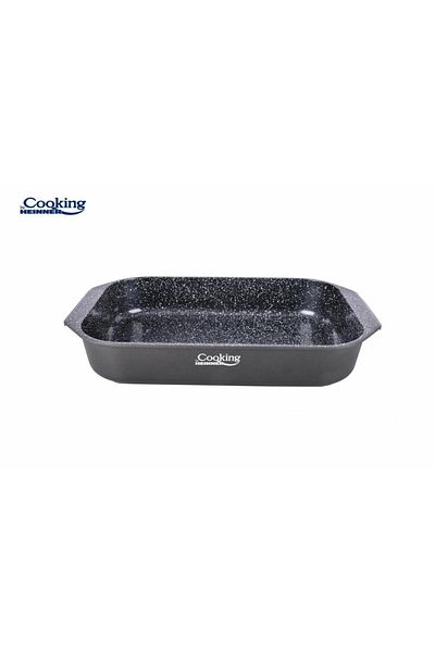 Heinner Tava inalta aluminiu Heinner DARK LINE, 39.5 x 26 cm