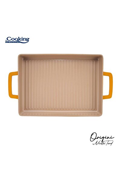 Heinner Tava gratar Heinner HR-BJK-G36, NICOLAI TAND, aluminiu turnat, 36 x 26.4 x 4 cm