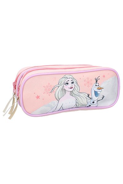 Frozen Multicolored pencil case, with 2 compartments, unequipped, It's All Magic, Frozen II